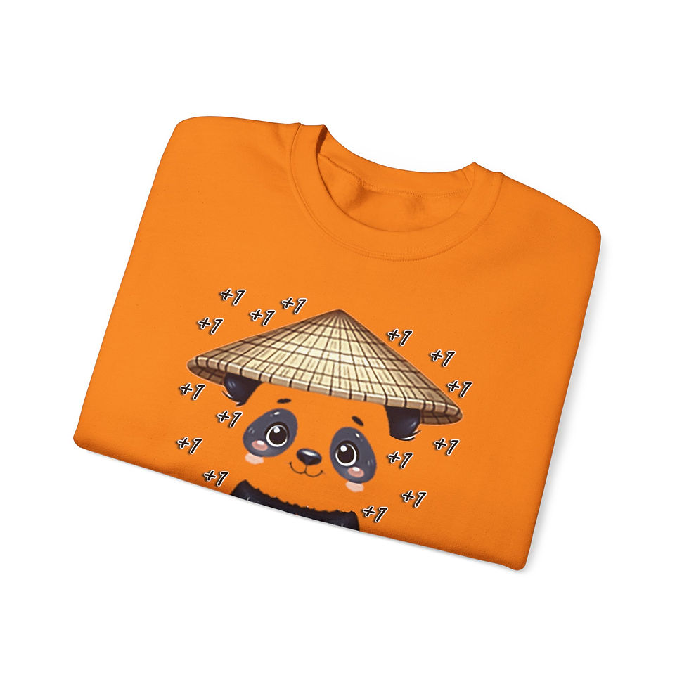 Thumbnail: Gaming Panda Crewneck Sweatshirt