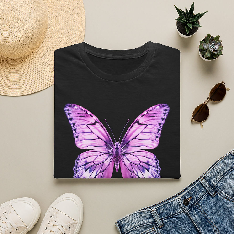 Thumbnail: Butterfly Healing T-Shirt — 'Strength & Spirituality Were Revealed'