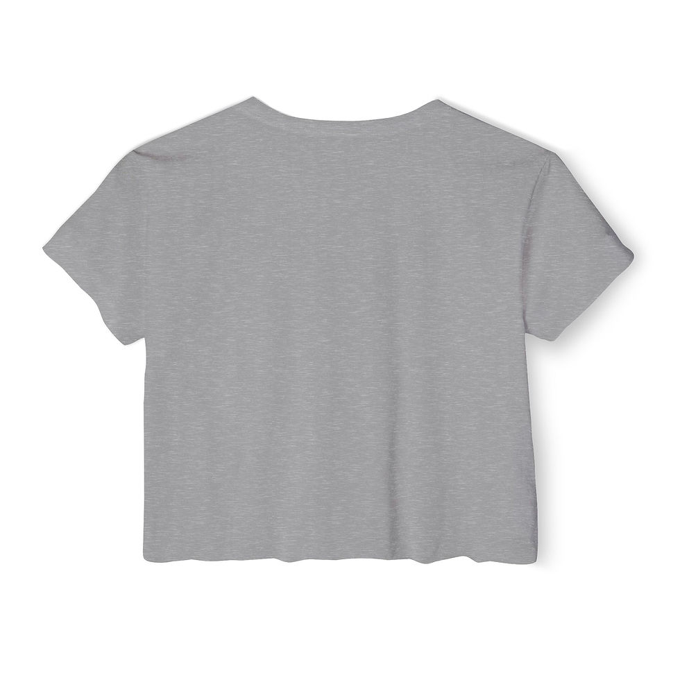 Thumbnail: Hiking Crop Top — Women's Festival Outdoor Graphic Tee