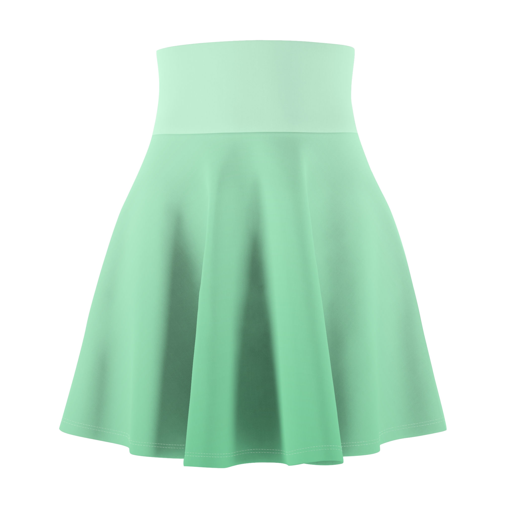 Mint Green Skater Skirt — Flowy A-Line Mini for Casual, Beach & Spring Outfits