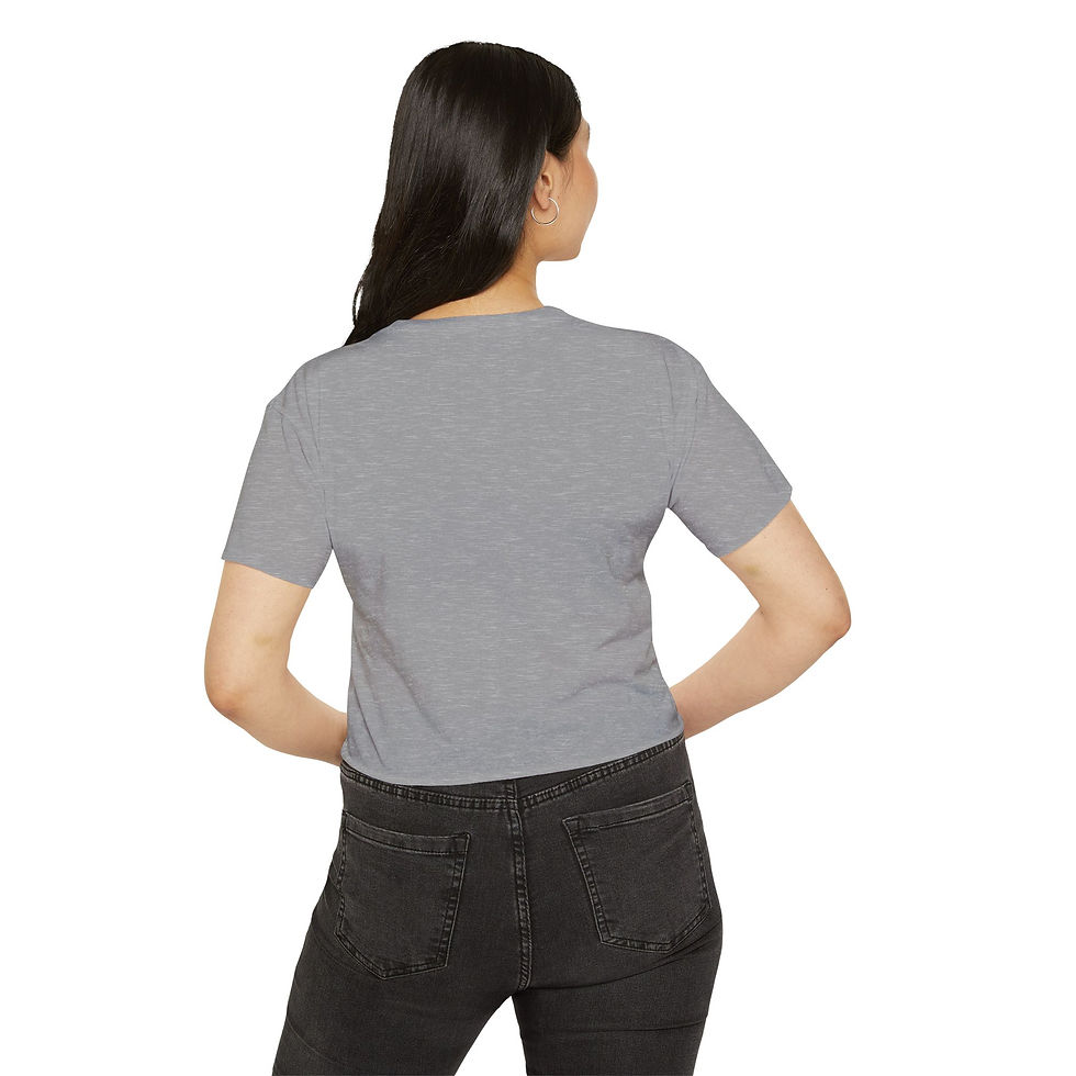 Thumbnail: Butterfly Crop Top — 'Secrets & Shadows' Purple Festival Graphic Tee