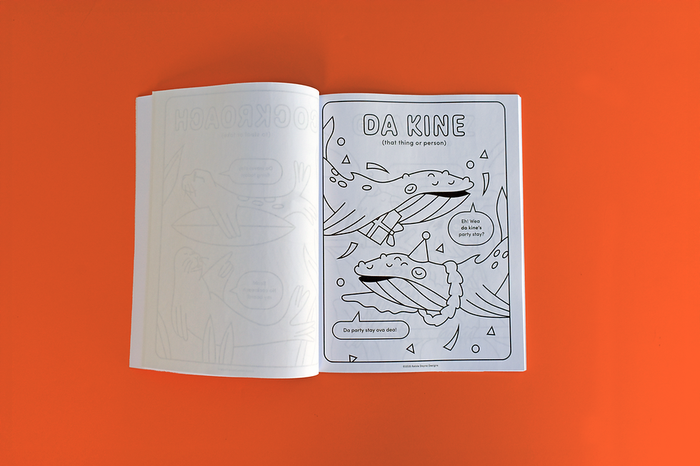 Thumbnail: Keiki's First Hawaiian Pidgin Coloring and Activity Book