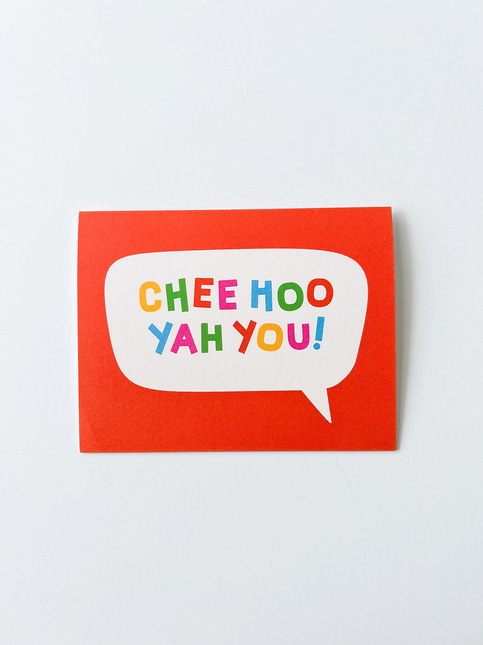 Thumbnail: Chee Hoo Yah You Bubble Greeting Card