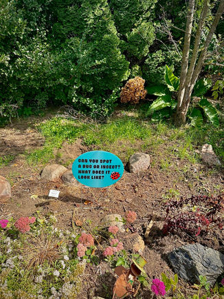 sensory yard sign