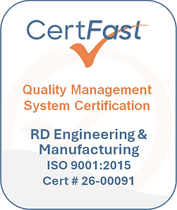 RD Engineering & Manufacturing ISO logo.png