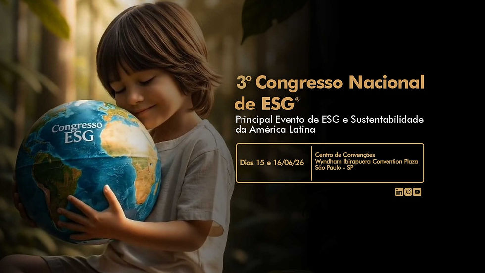 3º Congresso Nacional de ESG® - 15/06 e 16/06/2026