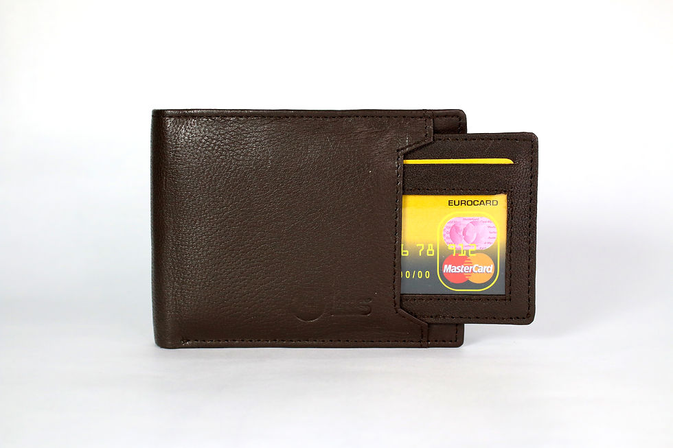 Thumbnail: LINS Men Genuine Hard Leather Wallet with Additional card Holders