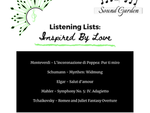 Listening Lists: Inspired By Love