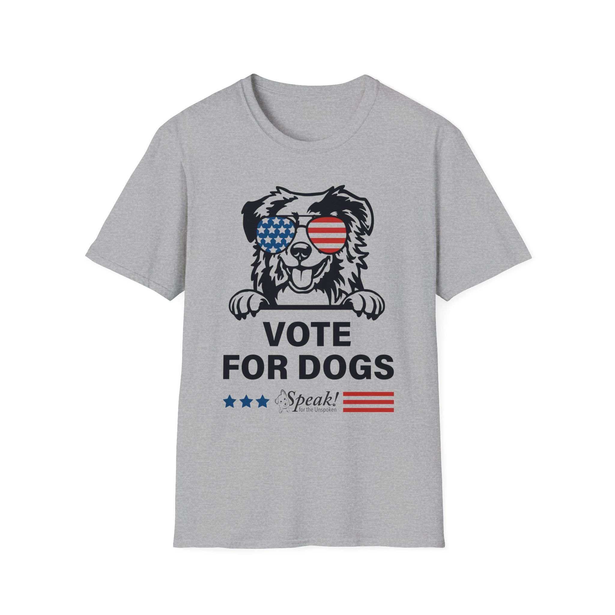 VOTE DOGS T SHIRT