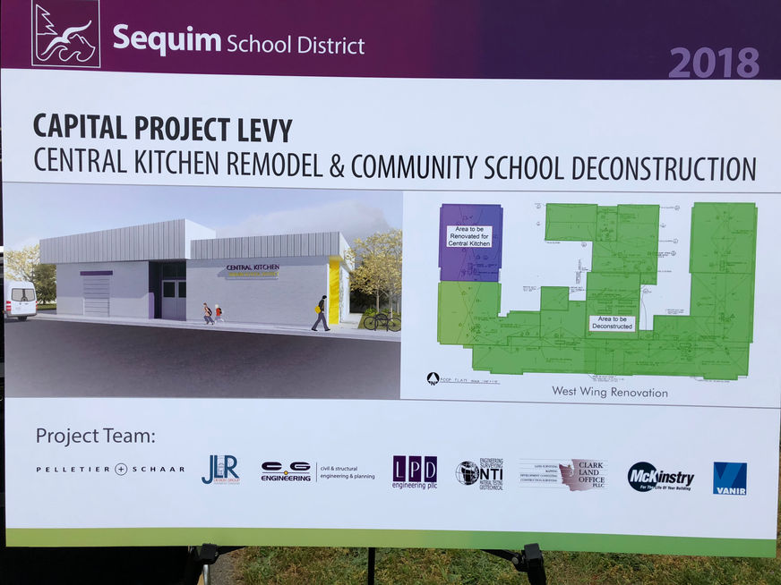 Groundbreaking: Sequim School District, Central Kitchen