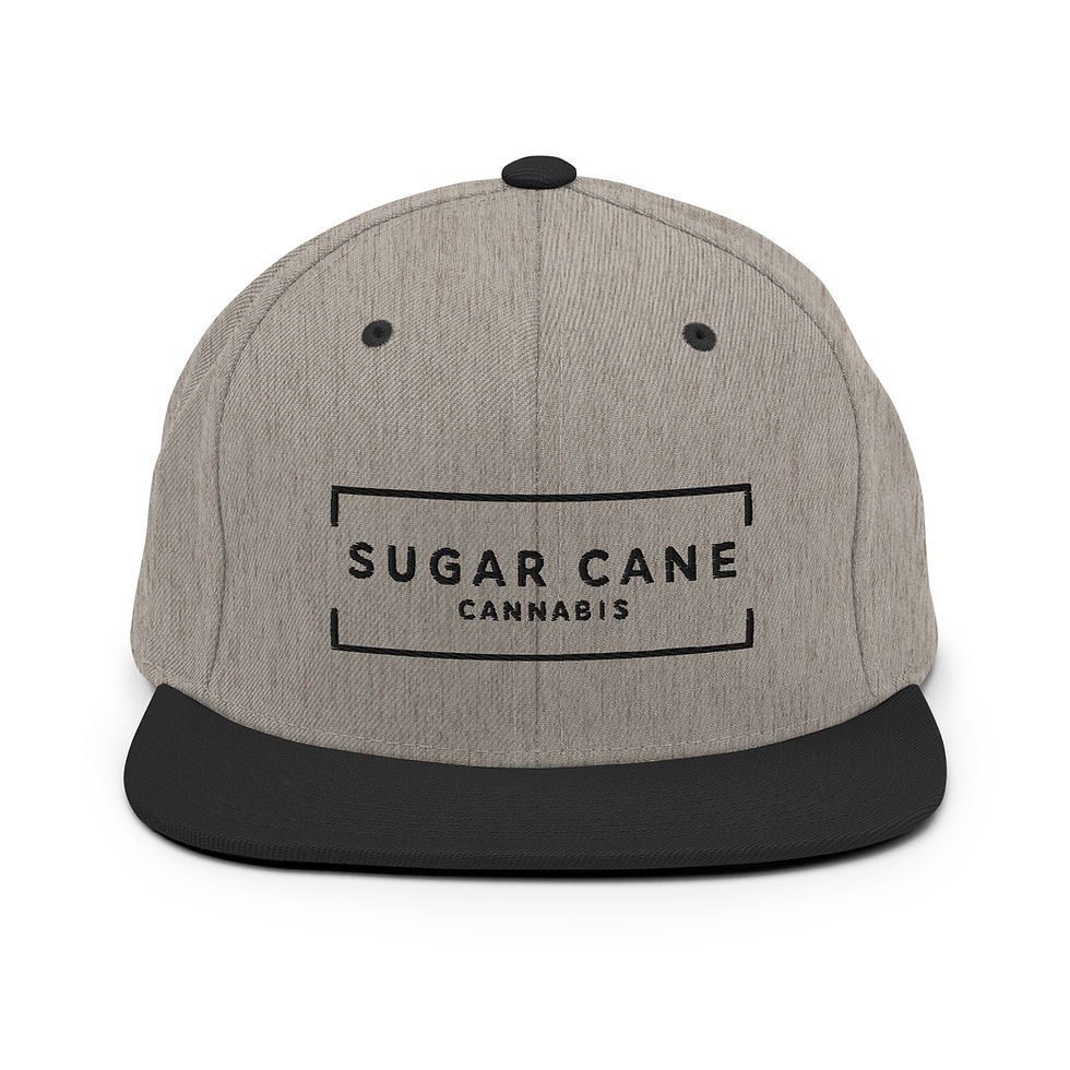 Thumbnail: Sugar Cane Cannabis Snapback Hat