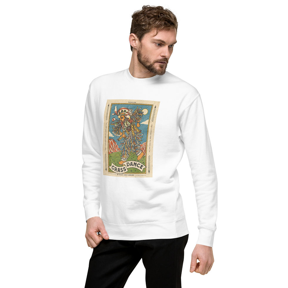 Thumbnail: Grass Dance Unisex Premium Sweatshirt