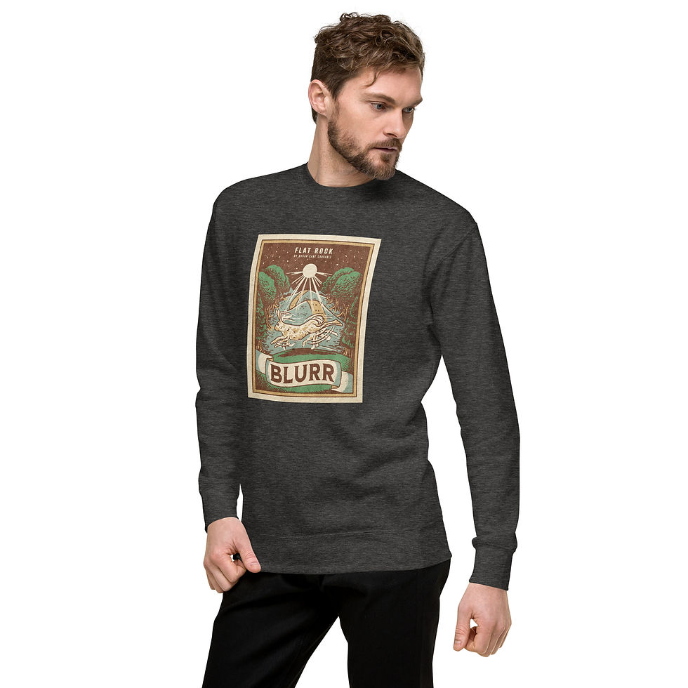 Thumbnail: Blurr Unisex Premium Sweatshirt