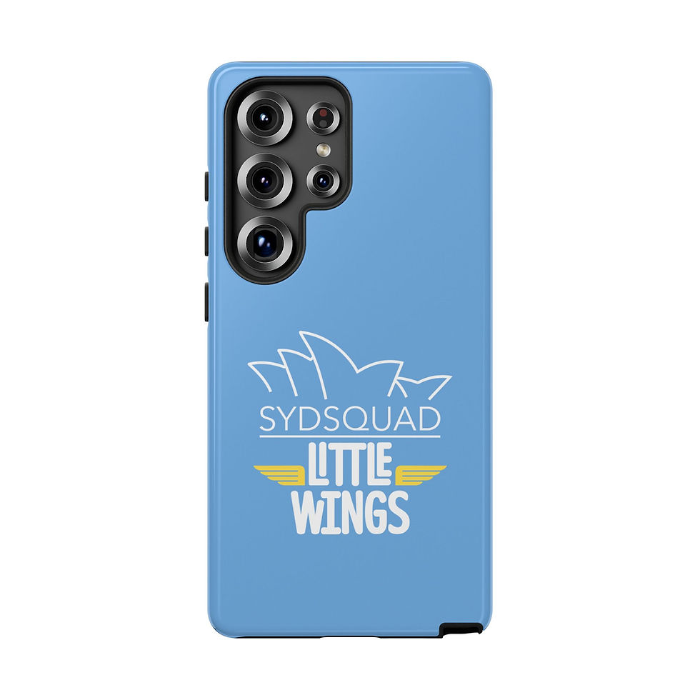 Thumbnail: SydSquad | Little Wings - Tough Phone Case (Blue)