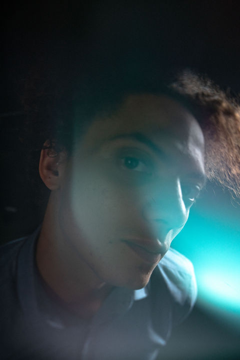 headshot of andrew hale swiss canadian jamaican actor Omid Taslimi Photography