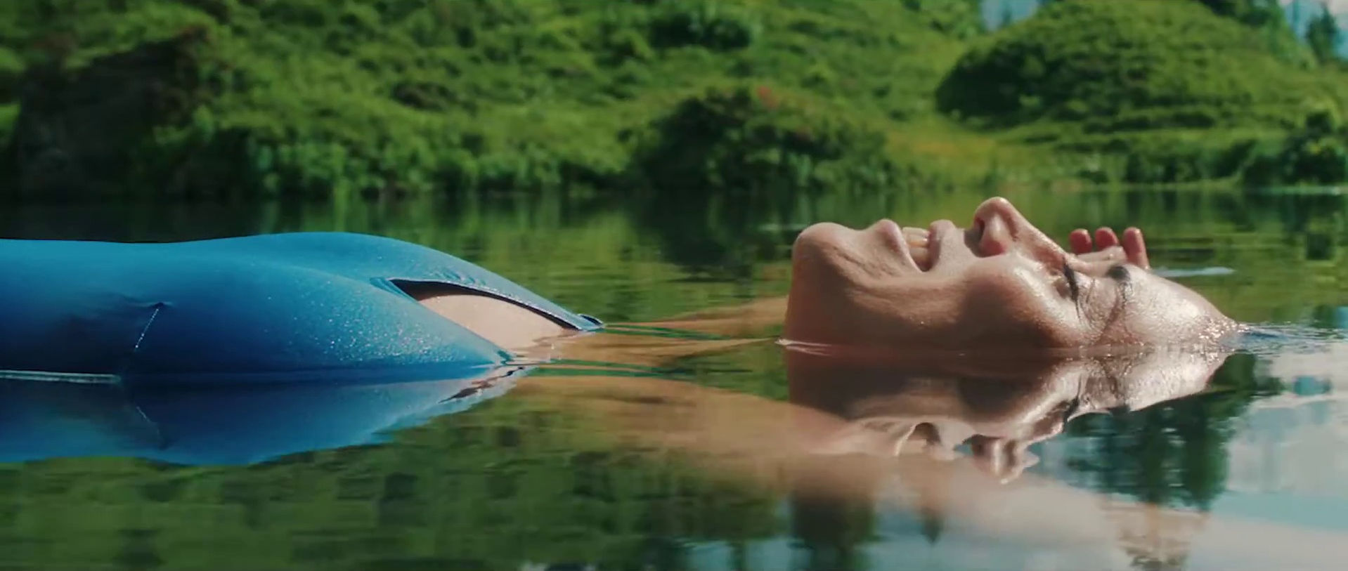 Film Still of the commercial It's in our nature for Ricola directed by Jacob Ström, Produced by Rocket Film, Location Manager and Unit Manager Omid Taslimi, Burns Group NYC, AL Aufnahmeleitung