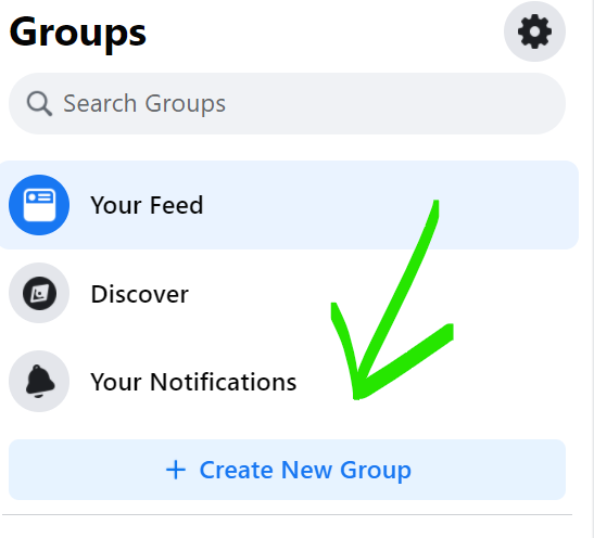 How to create a new Facebook Group