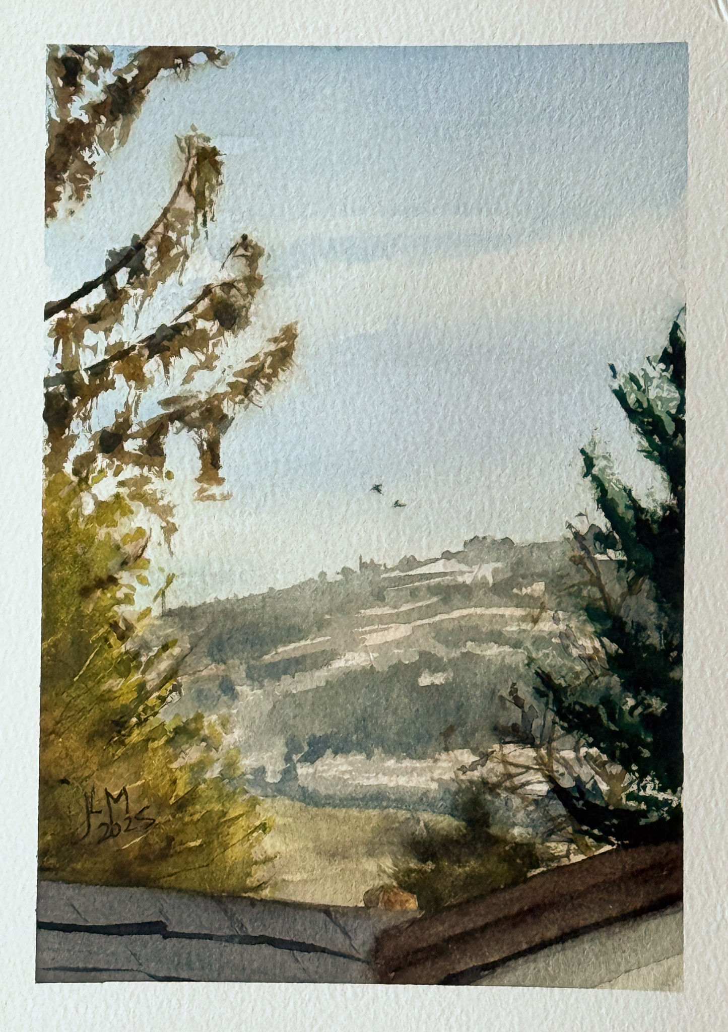 Rooftops  ·  5X7