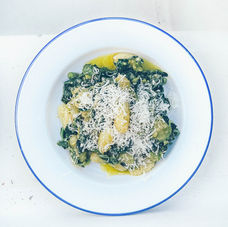 Sea Kale & Pea Gnocchi 