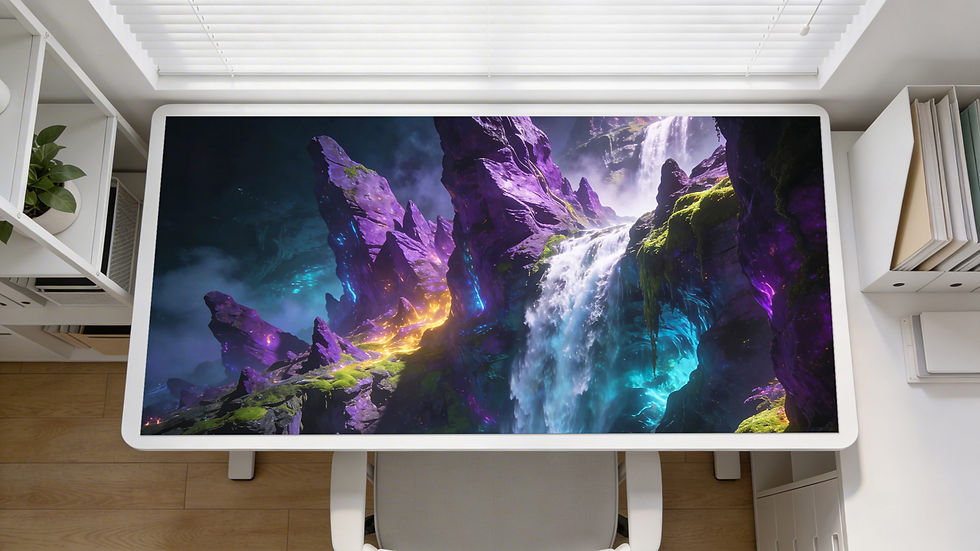 Thumbnail: Hyper Nature - Waterfall 2 : Acrylic Desk Topper