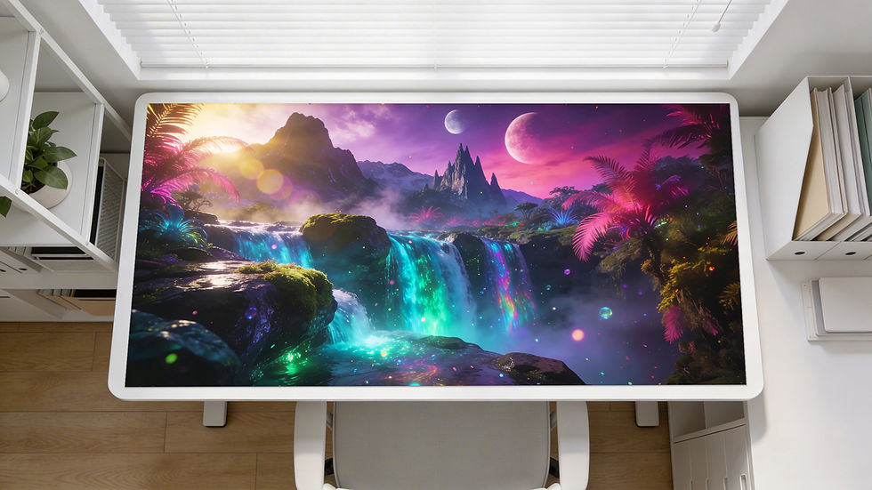 Thumbnail: Hyper Nature - Waterfall 3 : Acrylic Desk Topper