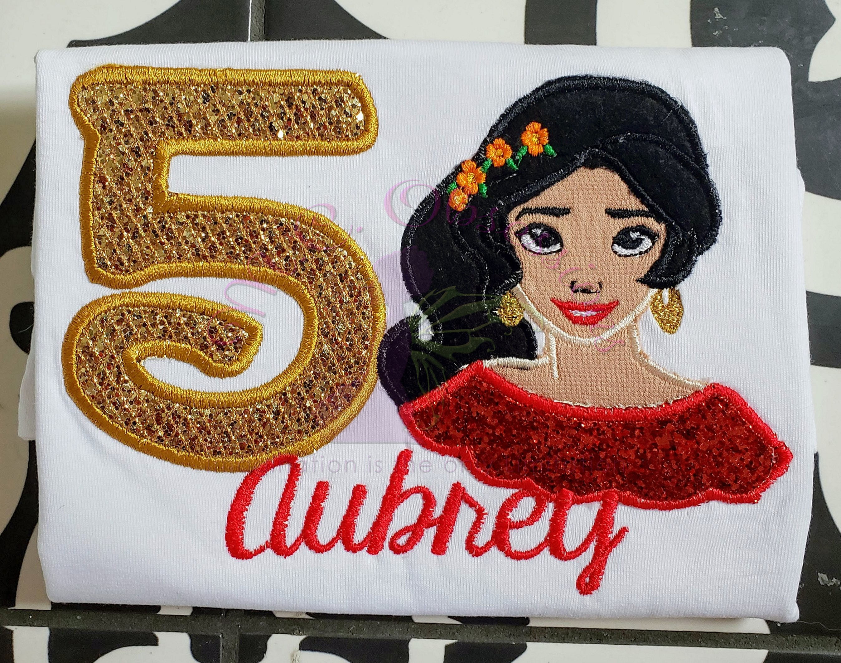 Latin Princess Inspired Embroidery Shirt