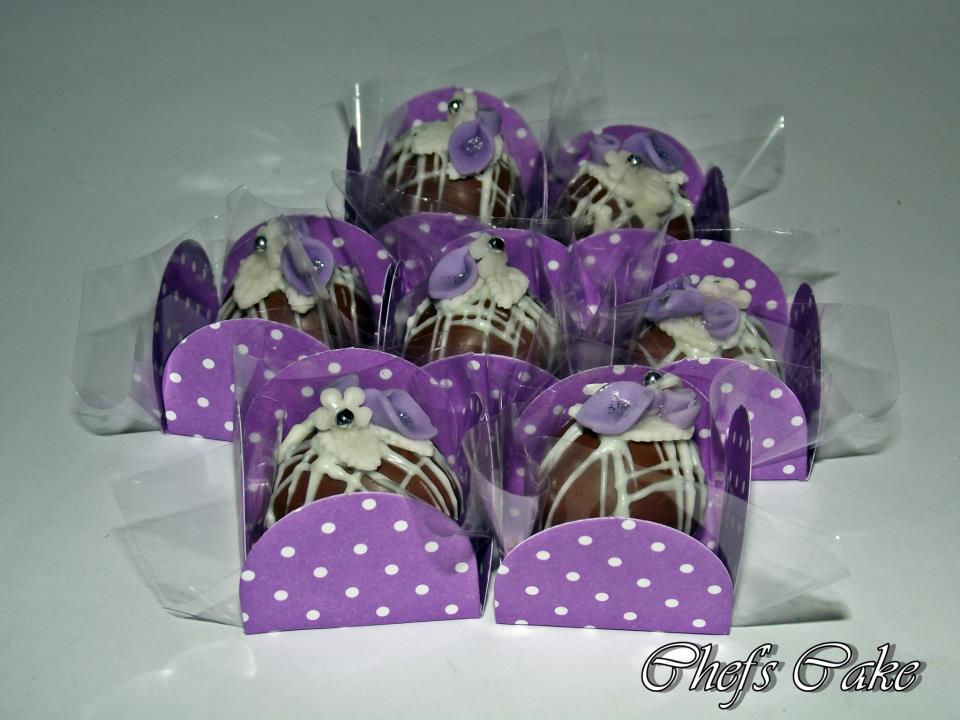 Docinhos Fondados na "Cor Roxa "