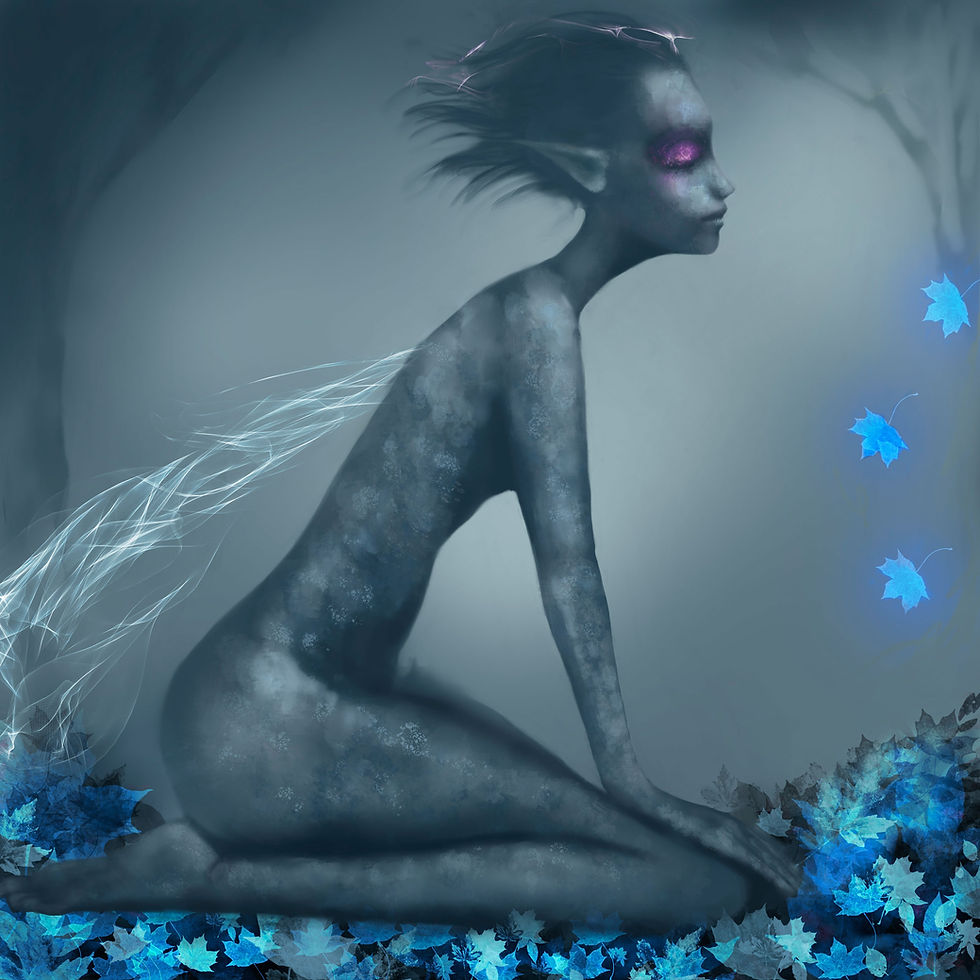 Woodland Faerie-print