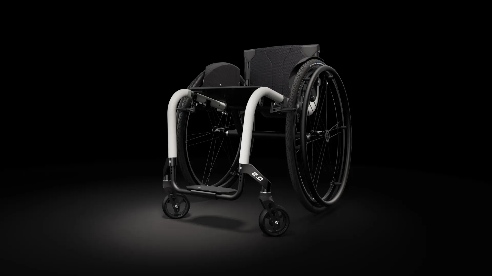 Aria 2.0 — Châssis rigide, multi-ajustable en aluminium 6kg
