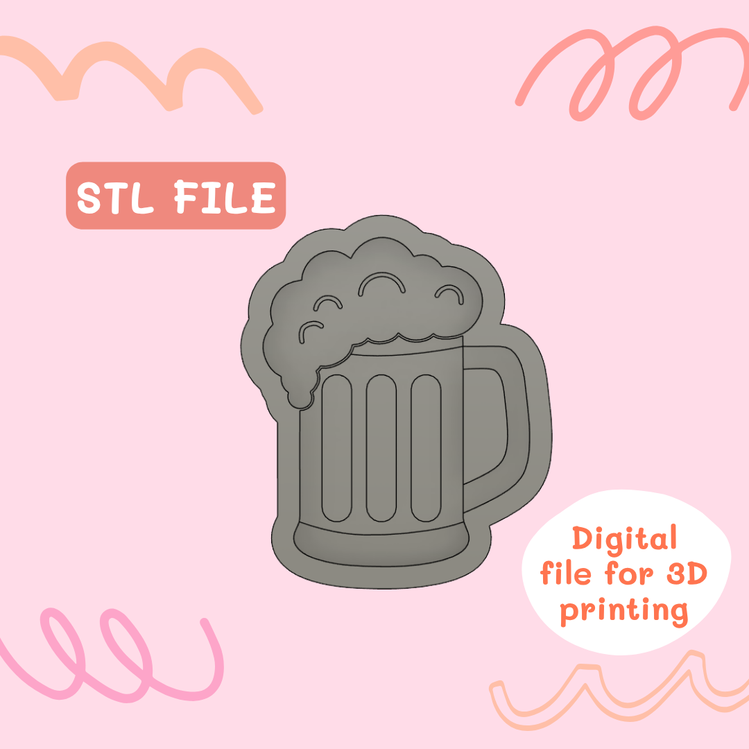 Beer mug STL