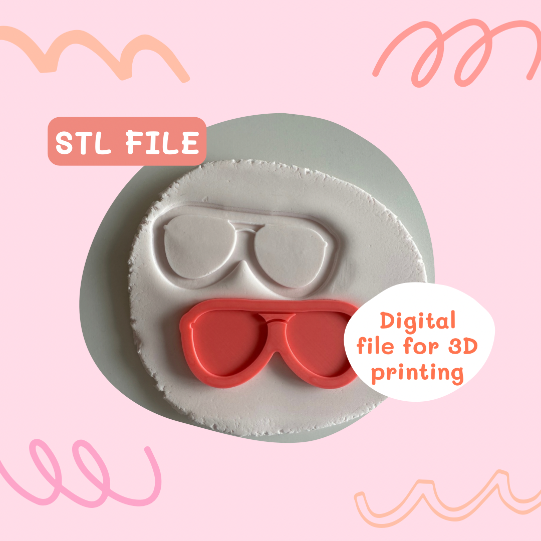 Aviator glasses STL
