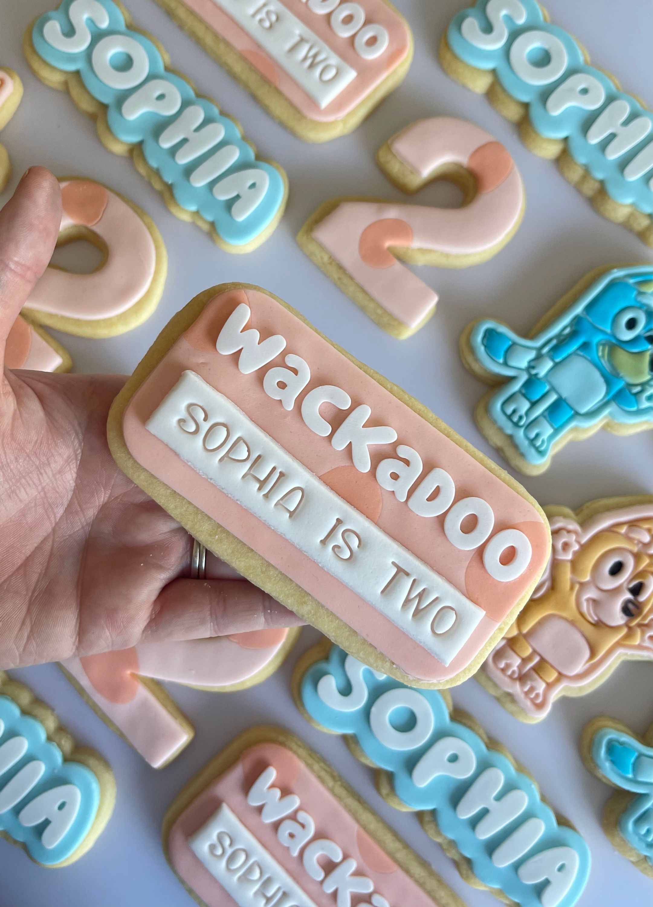 Wackadoo debosser with matching cutter