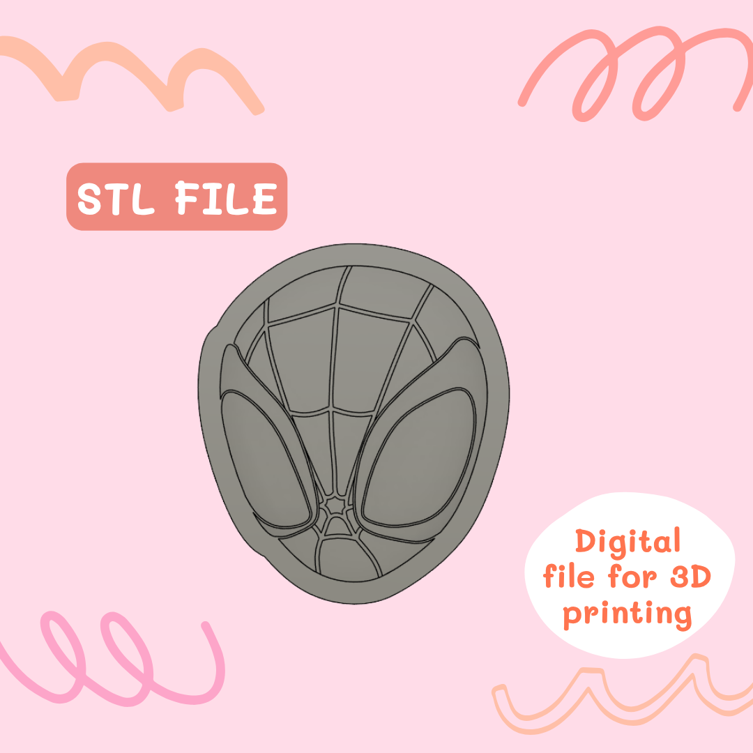 Spidey face STL