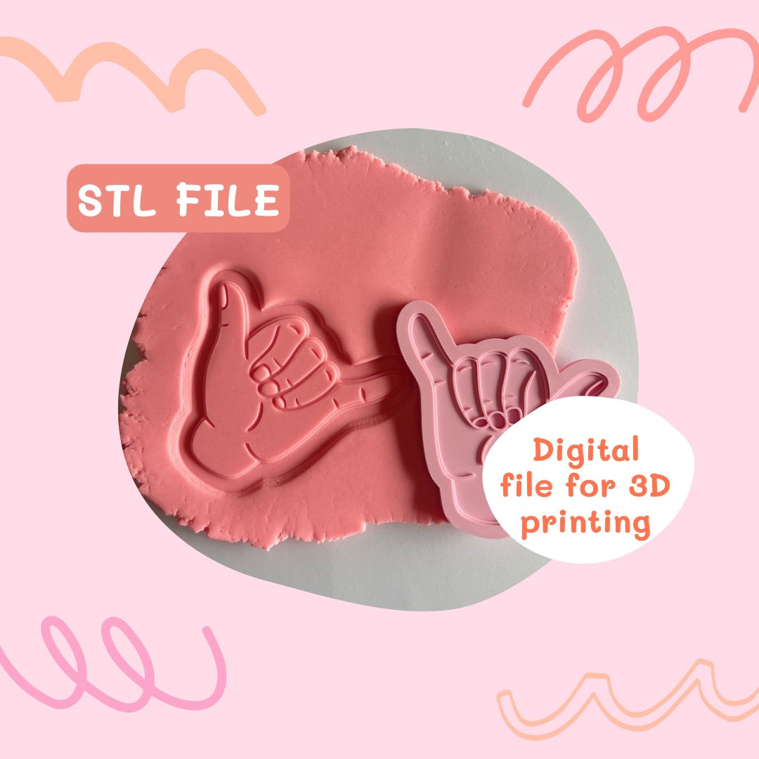 Shuckers hand sign STL file