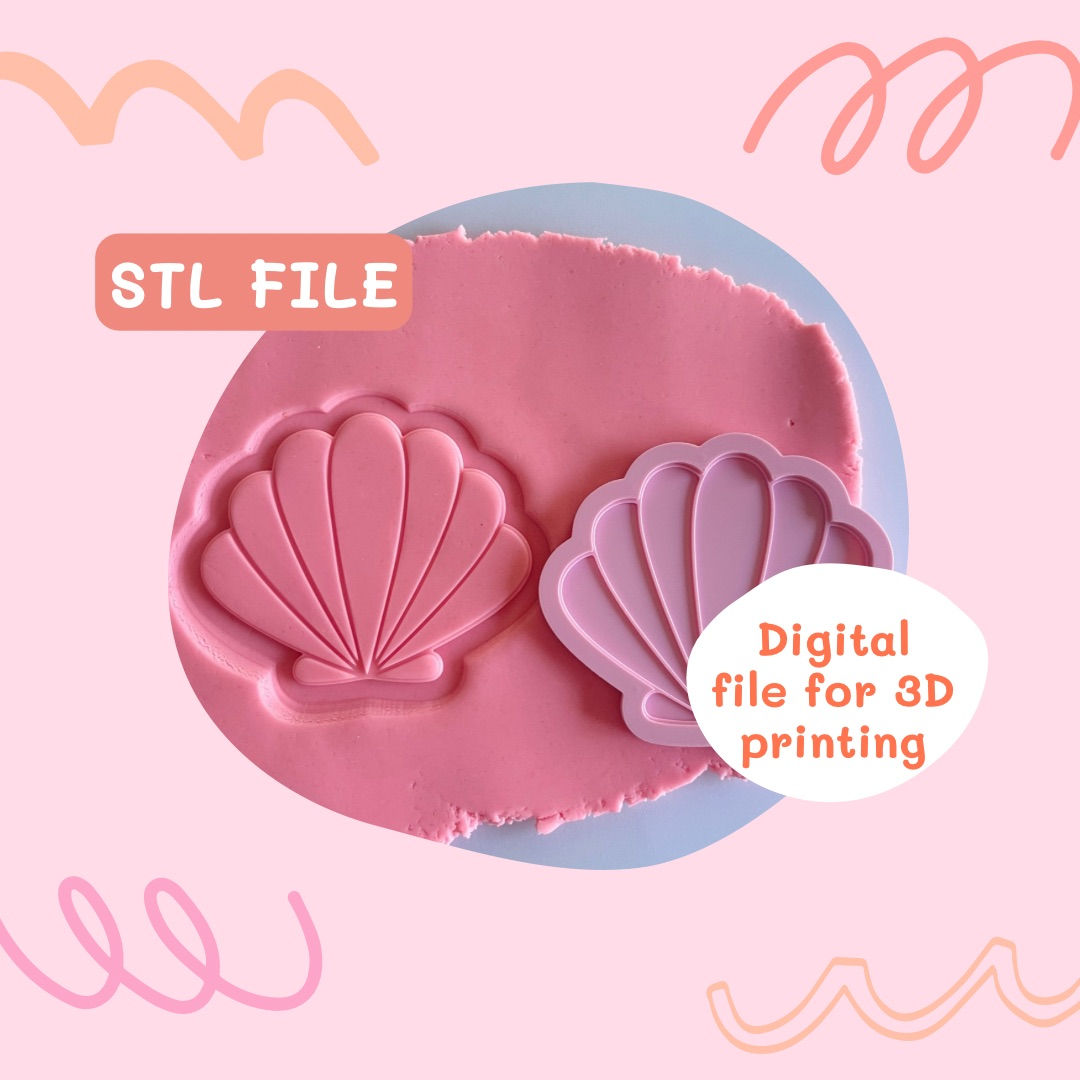 Seashell design 1 STL file