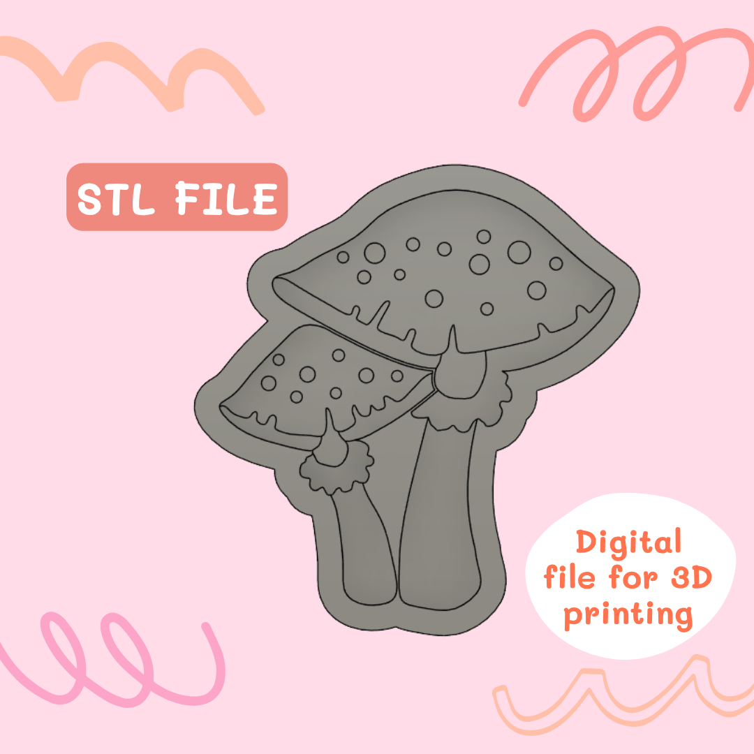 Mushroom x2 STL