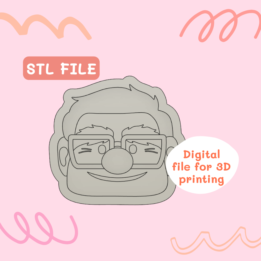 Carl head debosser STL