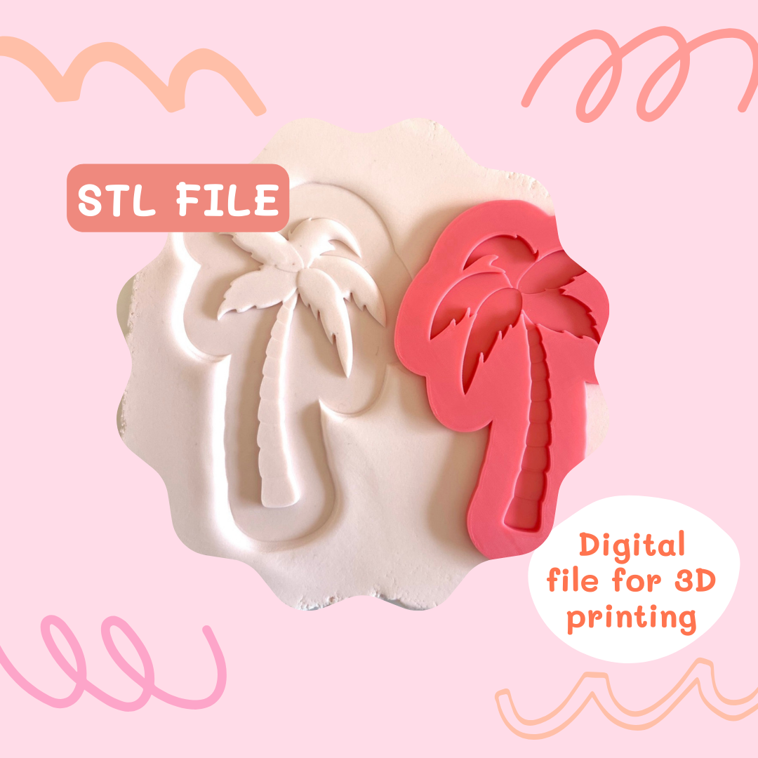 Palm tree design 2 STL