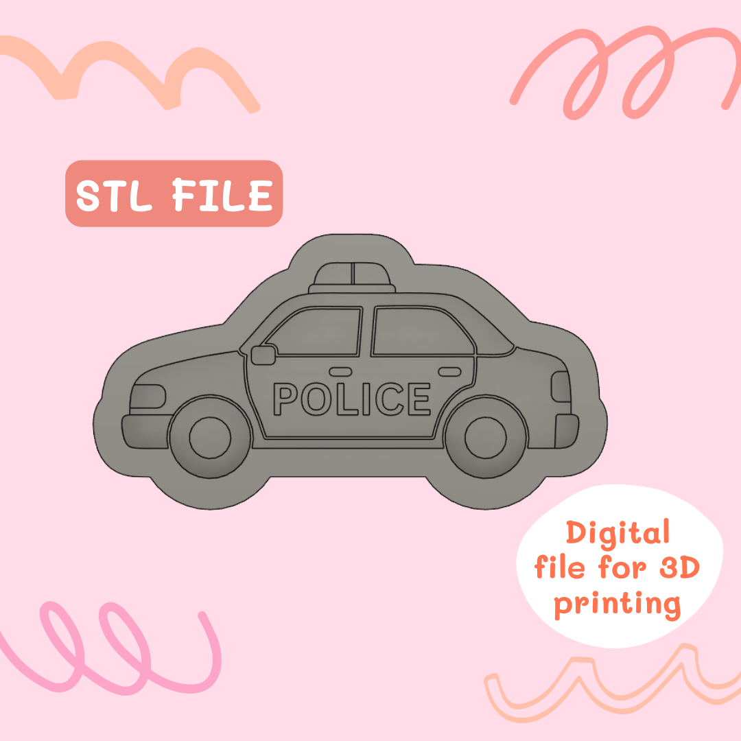 Police car STL