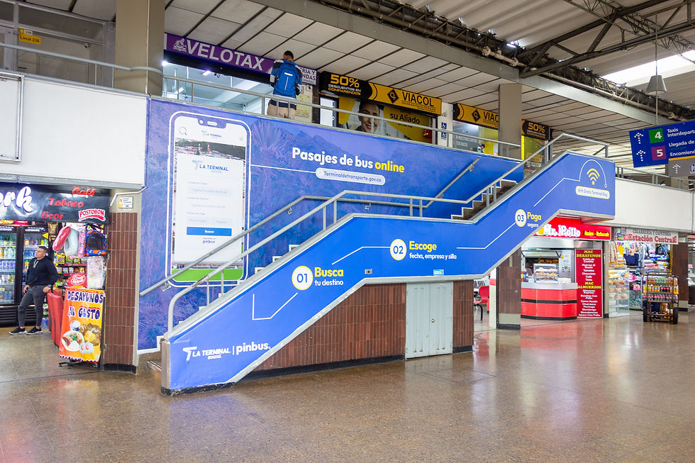 BRANDING DE ESCALERAS