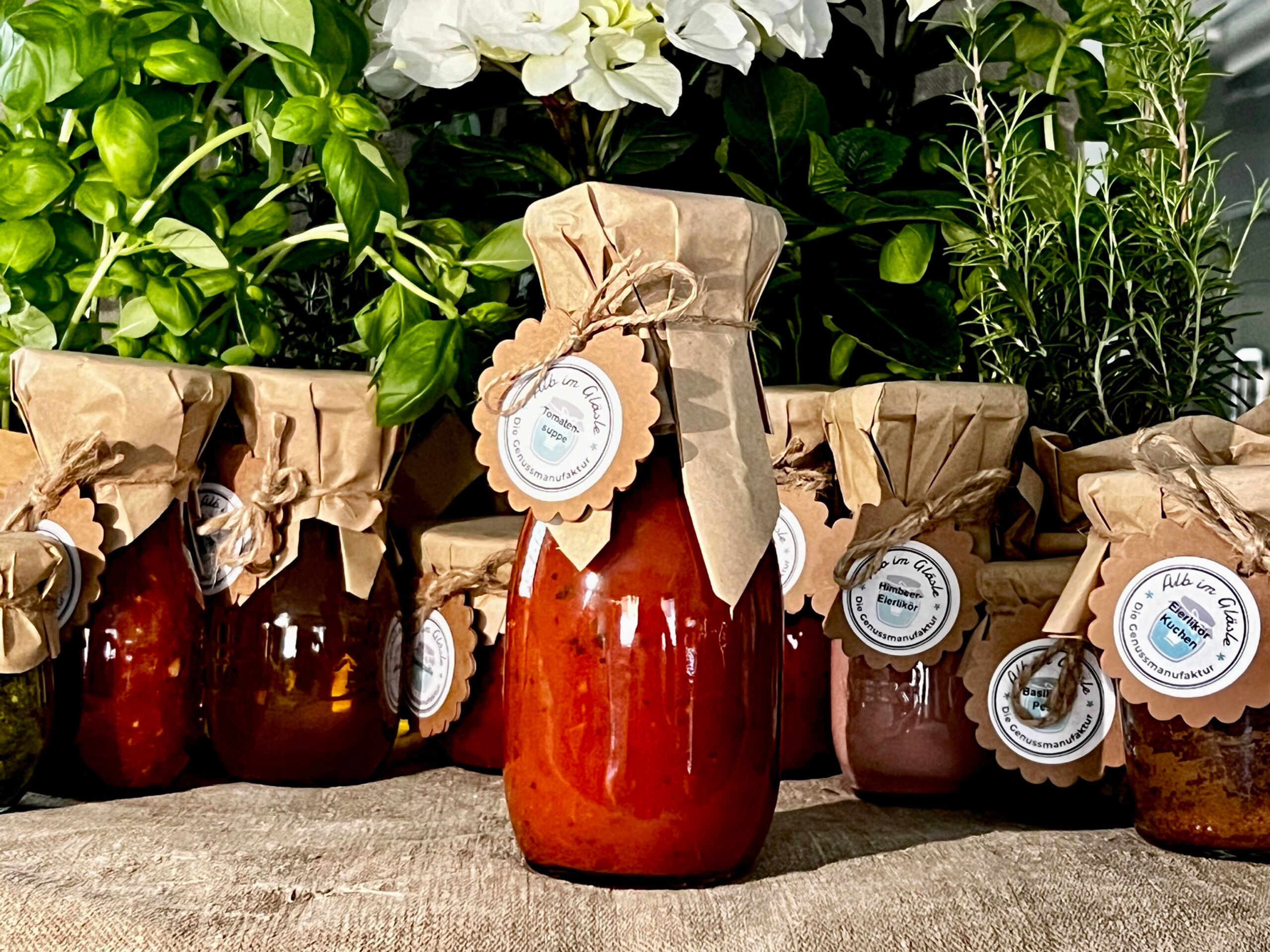 Schwäbisch aromatische Tomatensuppe