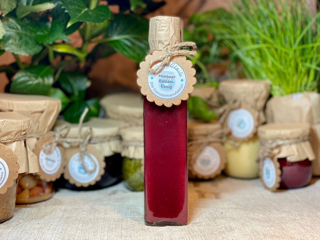 Schwäbischer Himbeer-Balsamessig