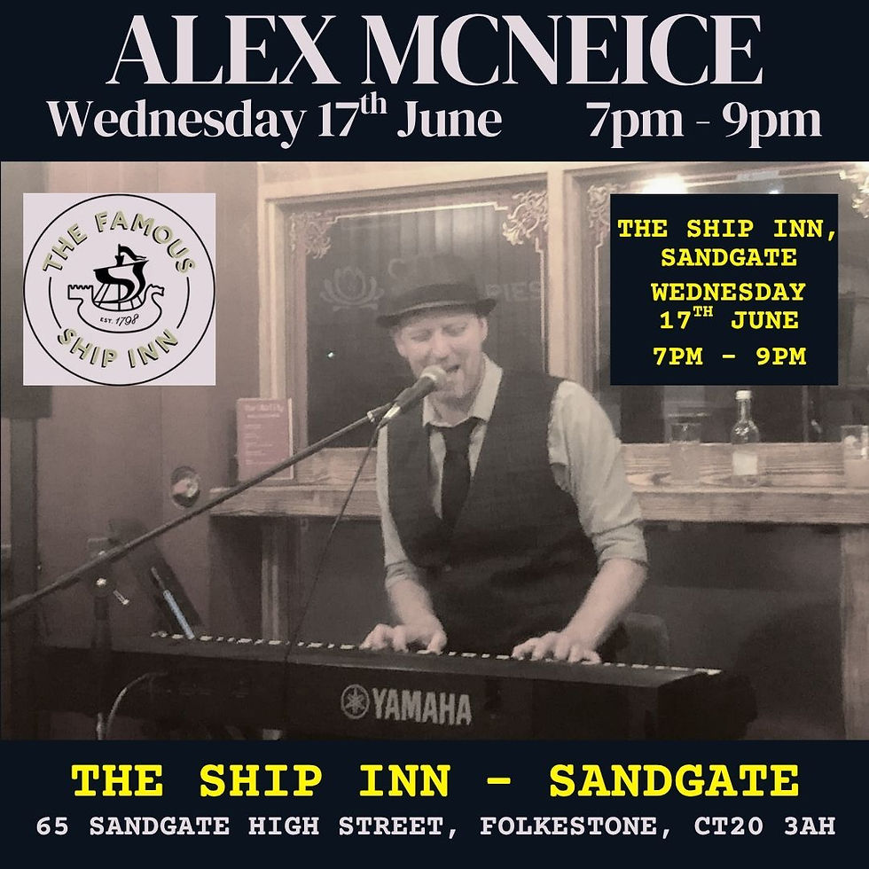 Alex McNeice Live @ The Ship, Sandgate