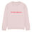 Thumbnail: Pink "Thriving Adjacent" Statement Sweater