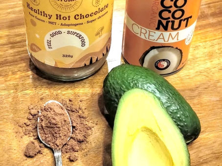 Delicious & Nutritious Chocolate Pudding - Super quick, easy & healthy dessert -Blender made Mousse with CACAO, Avocado & Coconut Cream