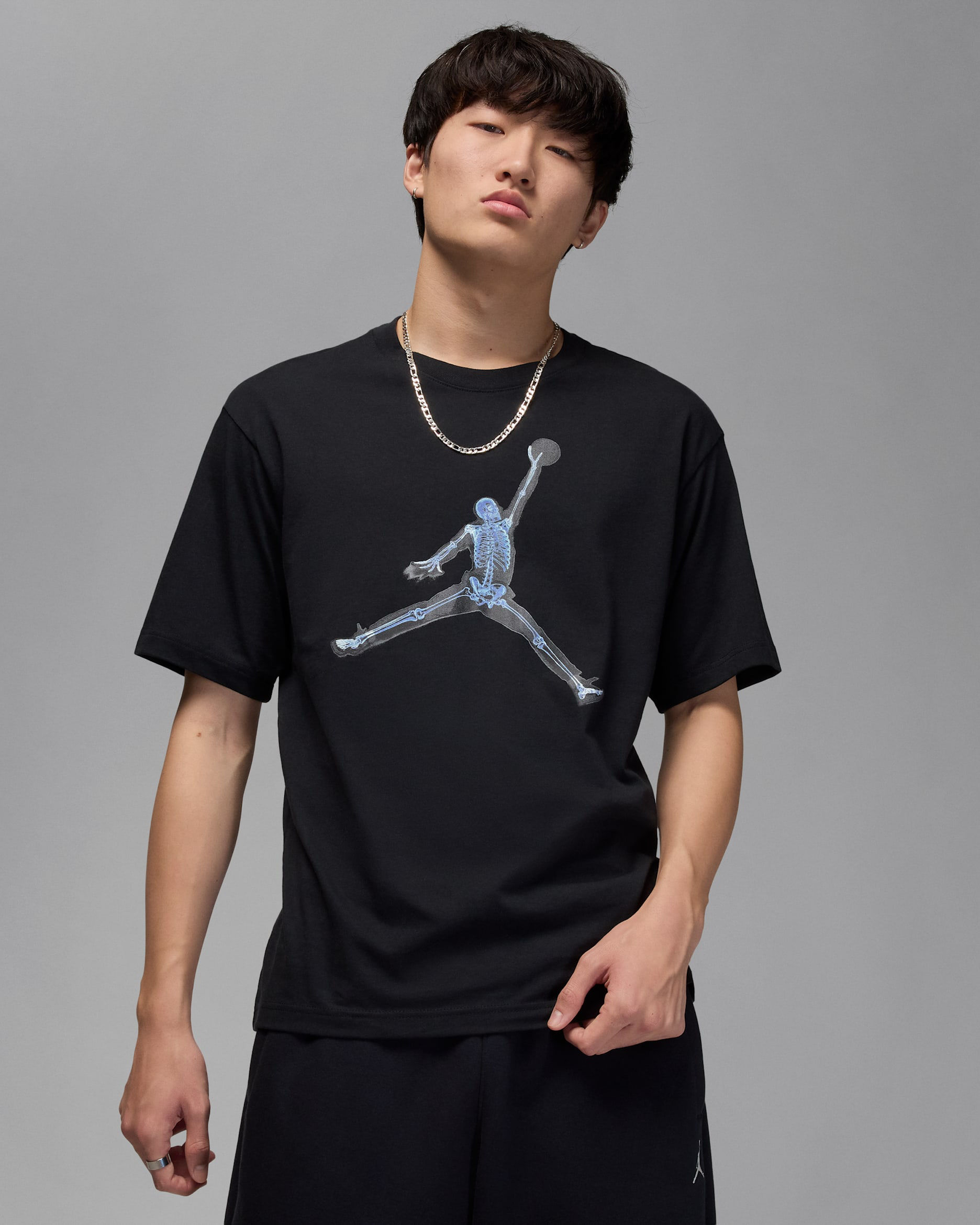 Jordan MJ NC X-Ray Jumpman S/S Crew Tee Black