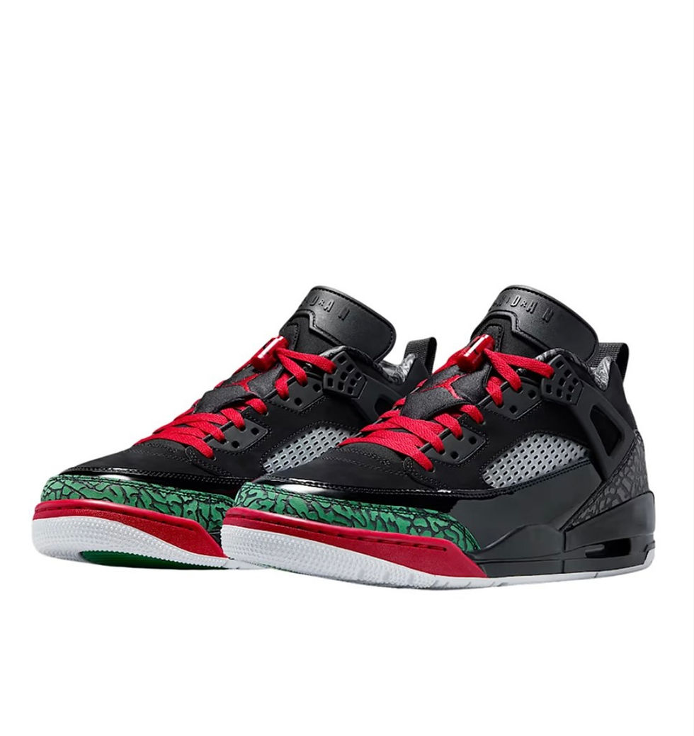 Miniature : Nike Jordan Spizike Low Black Classic Green White Varsity Red