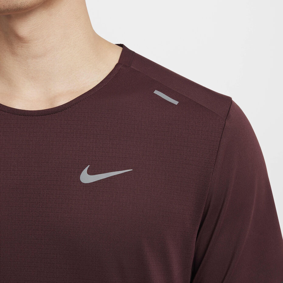 Miniature : Nike Rise 365  Dri-FIT Short-Sleeve Running TEE Brown 