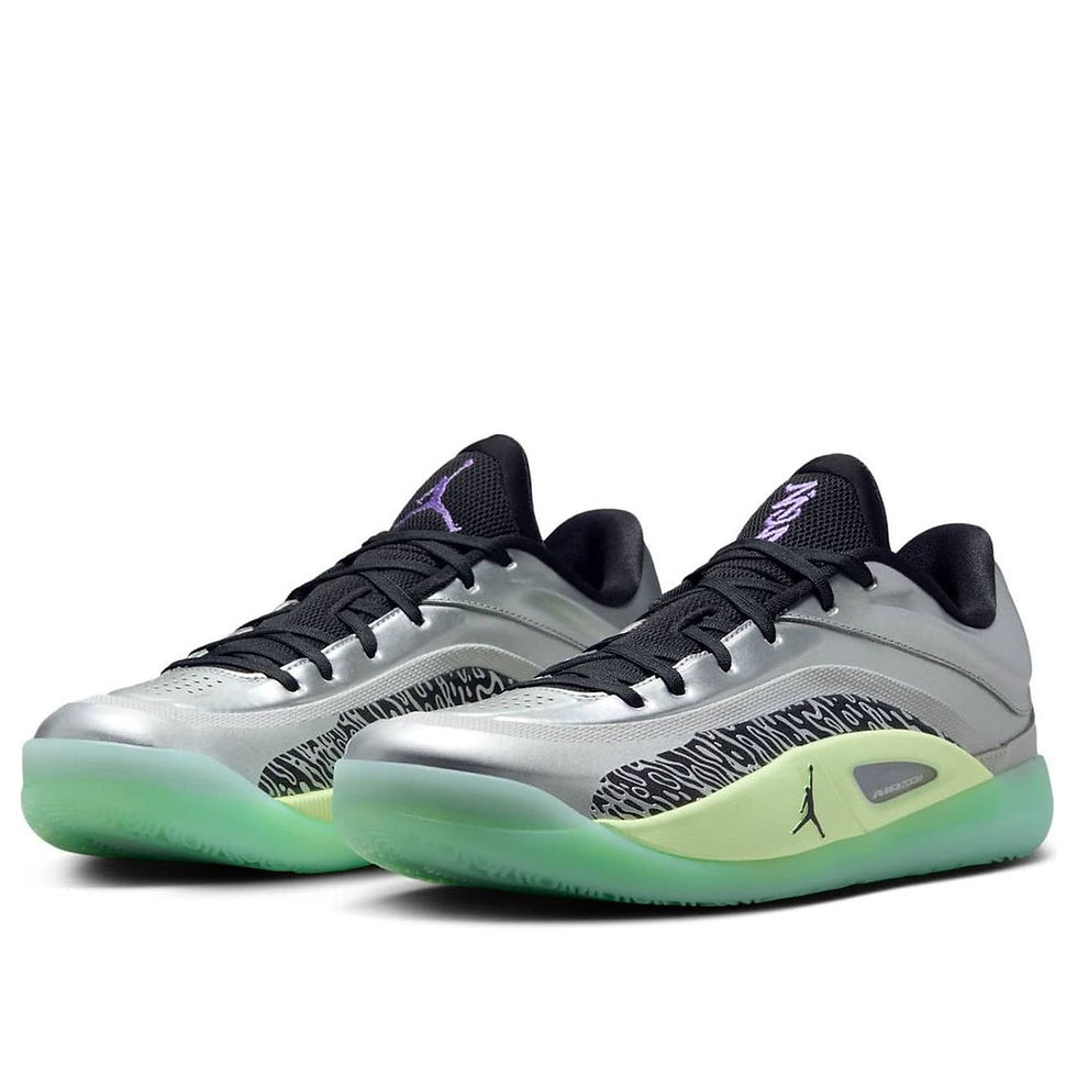 Miniature : Nike Jordan Zion 4 Grey Fog Black/Silver/Mint 
