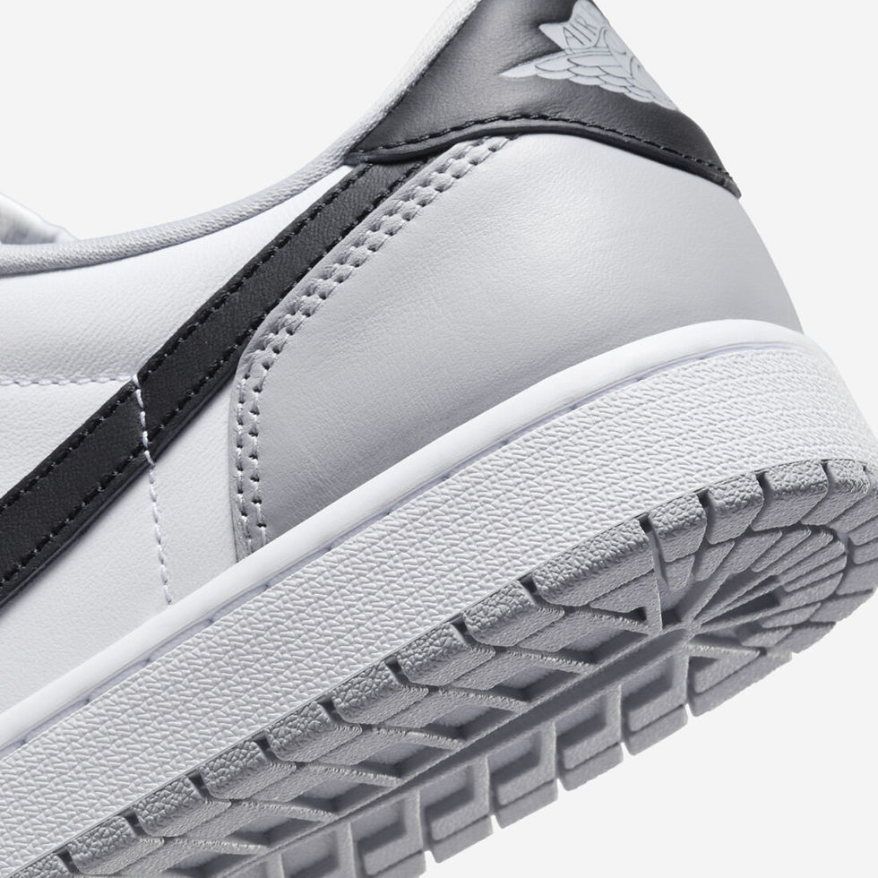 Miniature :  Jordan 1 Retro Low OG Barons White/Black/Grey